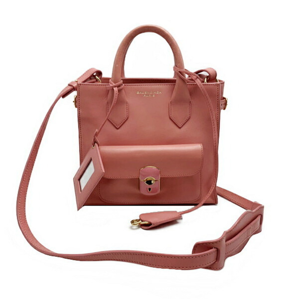 Balenciaga Padlock All Afternoon Bag Calfskin Pink